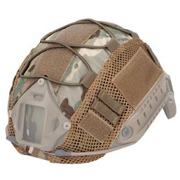 -Copertura tattica del casco multicamm per rapido paintball militare wargame Gear Gear Elmet balistici in nylon 11 colori Cycling Caps Masks