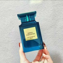 High Quality Wholesale 50ml 100ml lady Perfume Blue bottle NEROLI PORTOFINO gifts fast ship