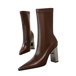 Botas De Pierna Alta Para Las Mujeres Oferta Online | DHgate.com