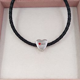925 Sterling Silver Beads Charms Fits European Pandora Style Jewelry Bracelets & Necklace 792015E008 AnnaJewel