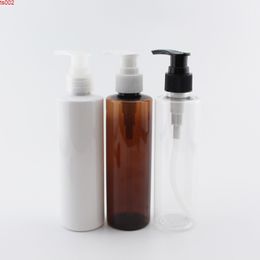 200ml X 12 Empty Coloured Plastic Lotion Pump Bottles For Shower Gel Liquid Soap Body Cream PET Cosmetic Containers Skin Care