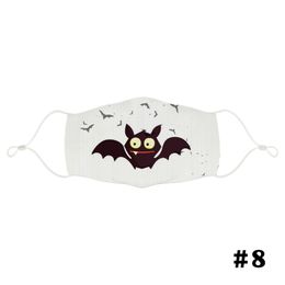 2021 Children adult cotton face-mask anti-dust and windproof printed masks Halloween cartoon mask