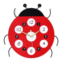 Wall Clocks 2021 Arrival Cartoon Creative Living Room Resin Bedroom Children's Decoration Electronic Mute