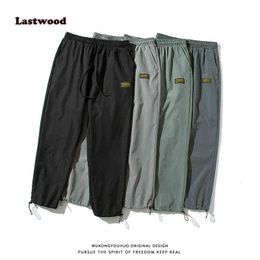 Mens Cargo Pants 2021New Harem Pants Male Streetwear Fashion Casual Jogging Pants New Elastic Waist Trousers Harajuku Sweatpant G220224