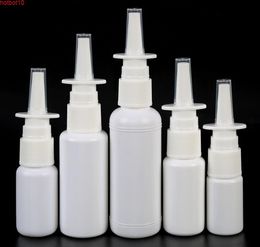 10ml,15ml 20ml,30ml,50ml White Nasal Spray Bottles,Plastic Sprayer Bottle,Empty Refillable Atomizer Bottle SN1166goods