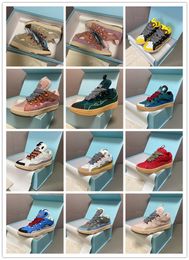 factory wholesale Womens luxury designer casual shoes Curb Bumpr Bur House Men Women Fashion Catwalk Stitching Colour Low Loafers Breathable Sneakers 35-45