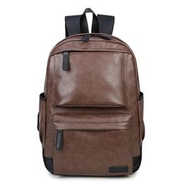 2021 Men's Travel Bag Fashion Backpacks PU Shoulder Casual Sports Backpack
