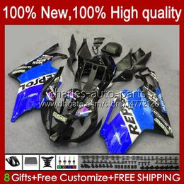 Bodywork For Aprilia Mille RV60 RSV-1000 RSV 1000 R 1000R 1000RR 04 05 06 Body Kit 11No.166 RSV1000RR RSV1000R 2004 2005 2006 RSV1000 R RR 04-06 OEM Fairing glossy blue