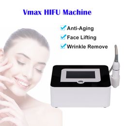 Vmax Hifu Machine High Intensity Focused Ultrasound Face Lifting Anti Aging Wrinkle Remove With 3 Cartridges