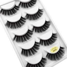 Mink eyelashes G800 false eyelash 3-D thick lashes 5 pairs neutral packaging G807 are mixing styles each style has different length for options faux cils lash