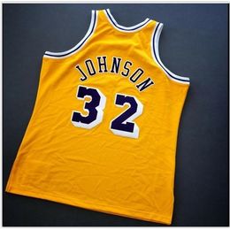 001Custom Men Youth women Vintage Johnson Mitchell & Ness 84 85 College Basketball Jersey Size S-6XL or custom any name or number jersey