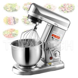 Bench Top Blender Whisk Electric Household Cook Machine Dough Mixer Whipped Cream Stainless Steel