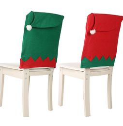 2021 new Christmas Chair Cover Big Hat Chair Case