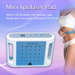 The Newest Technology laserlipo Slimming Pads 650nm 25/36 Diode Mini Lipolaser Diode-Laser from Japanese Mitsubishi Diode