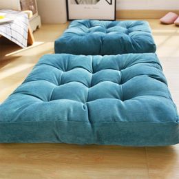 Cushion/Decorative Pillow Thickening Winter Warm Chair Back Seat Cushion Mat Solid Colour Office Buttocks Pad Sofa Waist For Home Decor