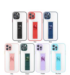 invisible Kickstand cases 20pc/color/model Colourful Phone Lens Protectio For HUAWEI PSMART 2021Y7A MATE40 Pro Plus XIAOMI K40 TPU+PC With oppbags