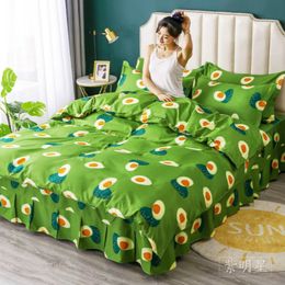 Bedding Bed Linen Set Queen King Duvet Cover Set Quilt Cover Bedclothes Case Home Decor Textile 1pc Duvet Cover + 2 Pillow F0304 210420