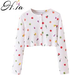 Fruit Tops O Neck White Blouse Shirts Elegant Office Lady Back Metal Buttons Blouses Casual Women Long Sleeve Blusa 210430