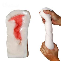 Nxy Sex Masturbators Men Realistic Artificial Vagina Toys for Soft Skin Feeling Pocket Real Pussy Male Masturbator Shop Erotic 1208