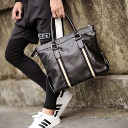 HBP new men's nylon handbag business casual business trip briefcase shoulder bag messenger bag canvas bag men