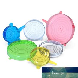 Silicone Stretch Lids Pack Various Sizes Reusable Durable and Expandable Lids Food Wrap Storage Bag Food Covers Bowl Covers Factory price expert design Quality