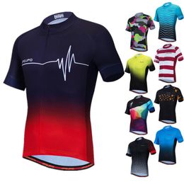 Racing Jackets Weimostar Top Mens Cycling Jersey 2021 Pro Team Bicycle Clothing Anti-UV Bike MTB Road Shirt Biking