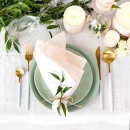 12 Pcs/lot COTTON Table Dinner Napkins 45x45cm