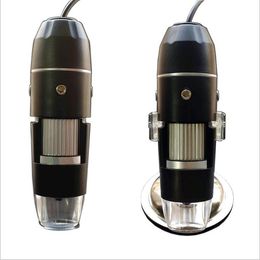 led digital microscope UK - 2021 500X 1000X 1600X Portable USB Type-c Handheld Digital Microscope 8 LED Endoscope Zoom Magnifier Camera Stand Loupe