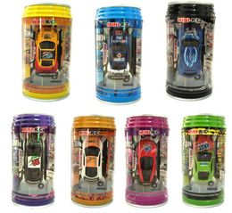 2021 8 color Mini-Racer Remote Control Car Coke Can Mini RC Radio Remote Control Micro Racing 1:64 Car 8803 christmas gift