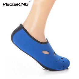 Breathable Aqua Shoes Water Shoes,Summer Swimming Beach Shoes Socks,Outdoor Seaside Hollow Sneaker Socks slippers For Women men Y0714