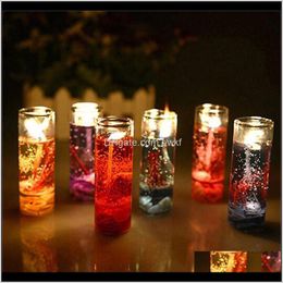 Décor Home & Gardenhigh Quality Aromatherapy Smokeless Ocean Shells Jelly Essential Oil Wedding Romantic Scented Candles Colour Random Drop De