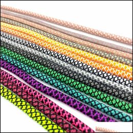 Shoe Parts & Accessories Shoes Shoelaces In Various Colors And Styles 965 Drop Delivery 2021 Lpwk2