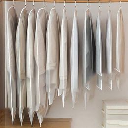 Clothing & Wardrobe Storage Clothes Dust Cove Modern Minimalist Style Reusable Plastic Translucent Bagr Suitable For All Kinds Of