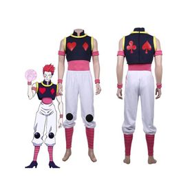 New Arrival Hisoka Cosplay Anime Hunter X Hunter Character Costume Uniform Halloween Costumes