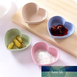 Creative Lovely Heart Shape Fruit Snack Sauce Bowl Kids Feed Food Icecream Container Tableware Dinner Plates Factory price expert design Quality Latest Style