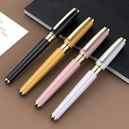 Gel Pens Metal Fountain Pen Business Office Student Writing Special DARB Luxury Exquisite Gift 4 Color
