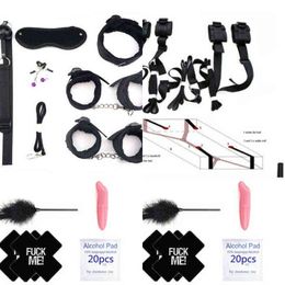 Nxy Bondage Sex Toys for Couples Bdsm Retirement Fetish Gag Swing Handcuffs Erotic Games Couple Vibrator Anaal Plug Butt Shop Adult 1211
