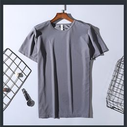summer short-sleeved T-shirt men's trend camouflage Korean version 210420