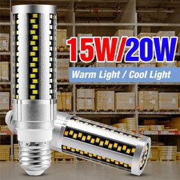 100-277V LED Corn Bulbs 15W 20W Energy Saving Lamp E27 Chandelier Lights For Bedroom Living Room kitchen SMD 2835 Ampoule