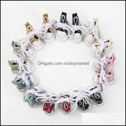 Key Rings Jewellery 2021 Wholesale Professional Pu Luxury Shoe Sublimation Designer Cute Custom Keychain Drop Delivery Kkny7