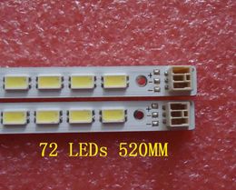 Other Optoelectronic Displays LED strip SLED 2 Pieces*72 LEDs 520MM 46-DOWN LJ64-03035A 2011SGS46 5630 72 H1 REV0 for LTA460HQ12 LED46860iX LTA460HM06