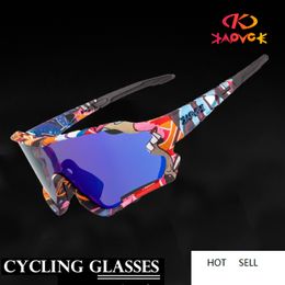 Kapvoe Cycling Glasses Men Outdoor UV400 Protection Polarized Goggles Sunglasses