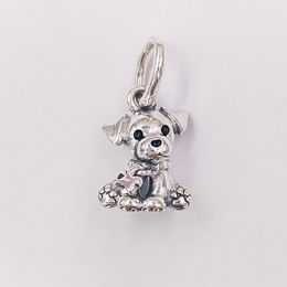925 Silver wedding Jewellery making pandora Labrador Puppy DIY charm animal twists that turn into bracelets mothers day gifts for wife women chain bead 798009EN16
