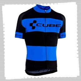 Pro Team CUBE Cycling Jersey Mens Summer quick dry Sports Uniform Mountain Bike Shirts Road Bicycle Tops Racing Clothing Outdoor Sportswear Y21041258