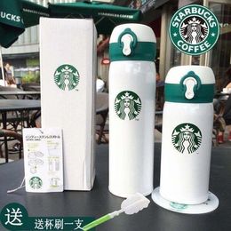 Starbucks Thermos Cup Vacuum Flasks Stainless Steel Insulated Coffee Mug Travel Drink Bottle 500ml