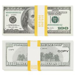 Movie prop banknote Party Games 10 dollars toy currency fake money children gift 1 20 50 Euro dollar ticket45517265JHE