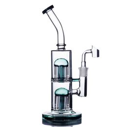 Smoking Hookah Glass Water Pipes 14mm banger recycler bongs tube bong