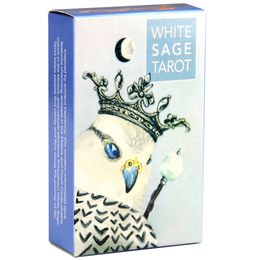 White Sagessage Tarots Card The Nightmare Before Deck Perfect Gift Light Seer's Angel Occult Modern Witch Game cards