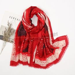 Star Imprimé Crêpe foulard femme wrap écharpe 