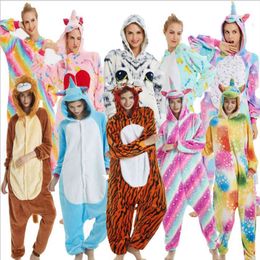 Kigurumi For Kids Adult Onesie Women Pyjamas Animal Cosplay One Piece Sleepwear Child Boy Girl Jumpsuit Unicorn